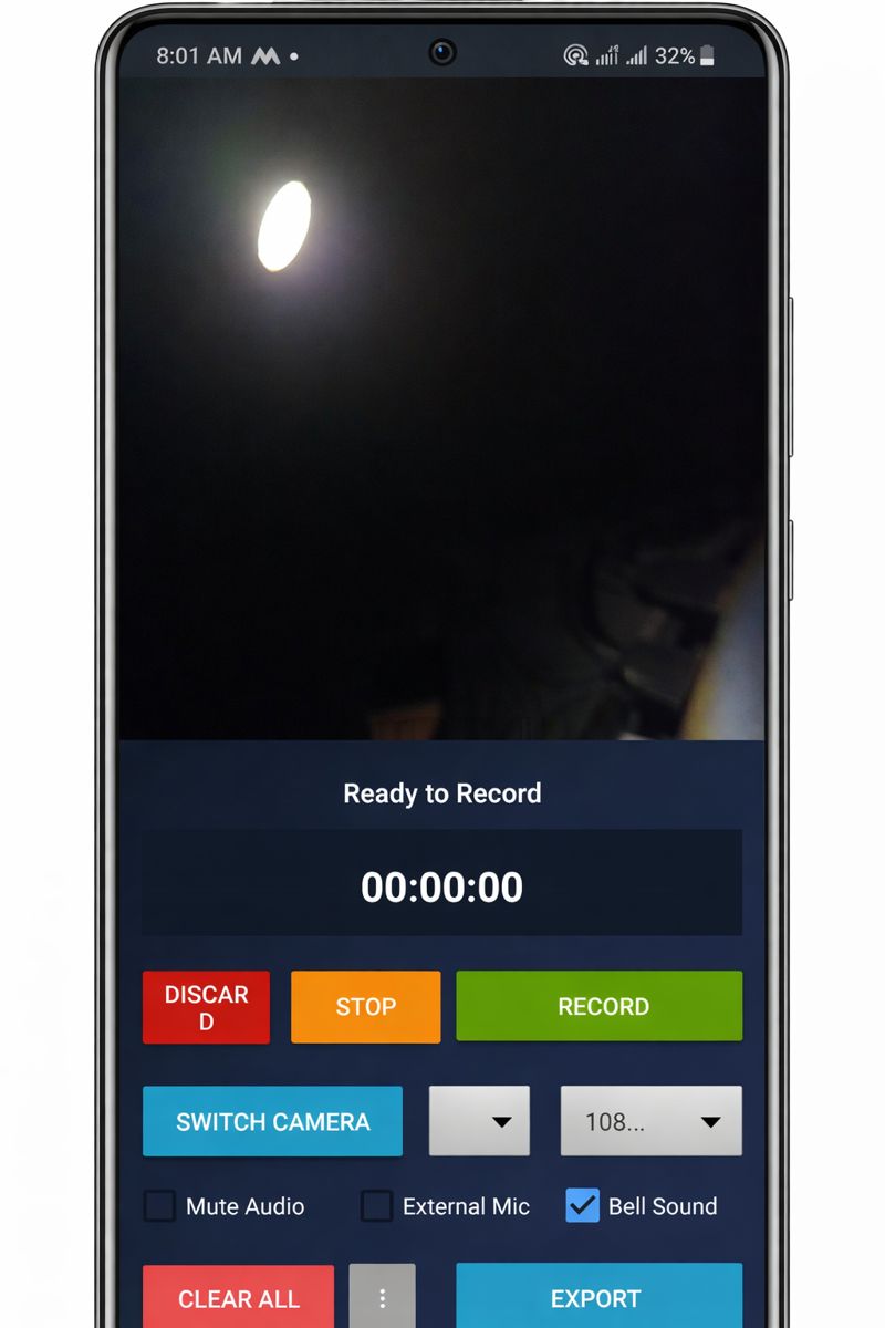 MultisourceRecorder - Interface