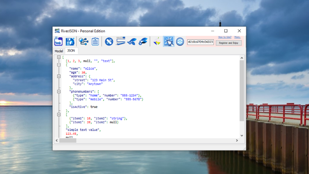 RiverJSON Syntax Highlighting and Folding